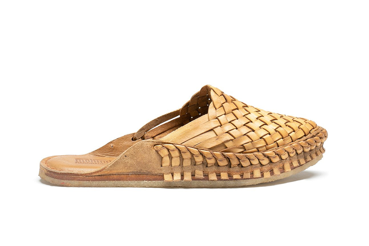 【MOHINDERS】Lether Sandal deep brown Explore Women's Leather Woven Open Toe Sandals | Mohinders